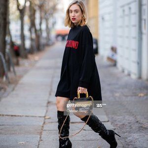 H&M x Moschino Oversized Sweatshirt Dress